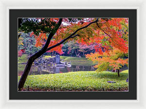 Shinjuku Gyoen - Framed Print