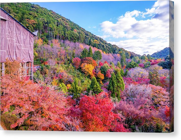 Autumn at Kiyomizu-dera Temple