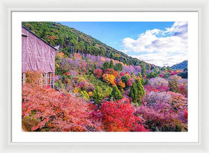 Autumn at Kiyomizu-dera Temple