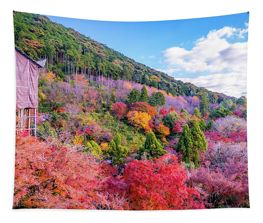 Autumn at Kiyomizu-dera Temple