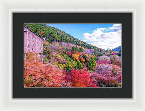 Autumn at Kiyomizu-dera Temple