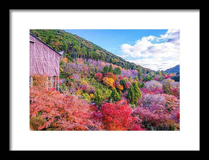 Autumn at Kiyomizu-dera Temple