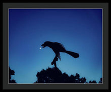 Load image into Gallery viewer, Raven and the moon
