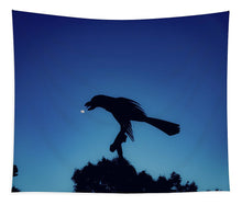 Load image into Gallery viewer, Raven and the moon
